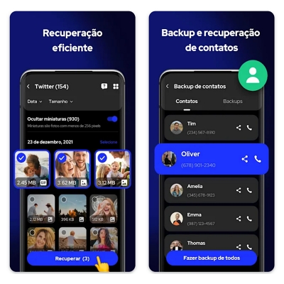 Aplicativos gratuitos para recuperar fotos no celular